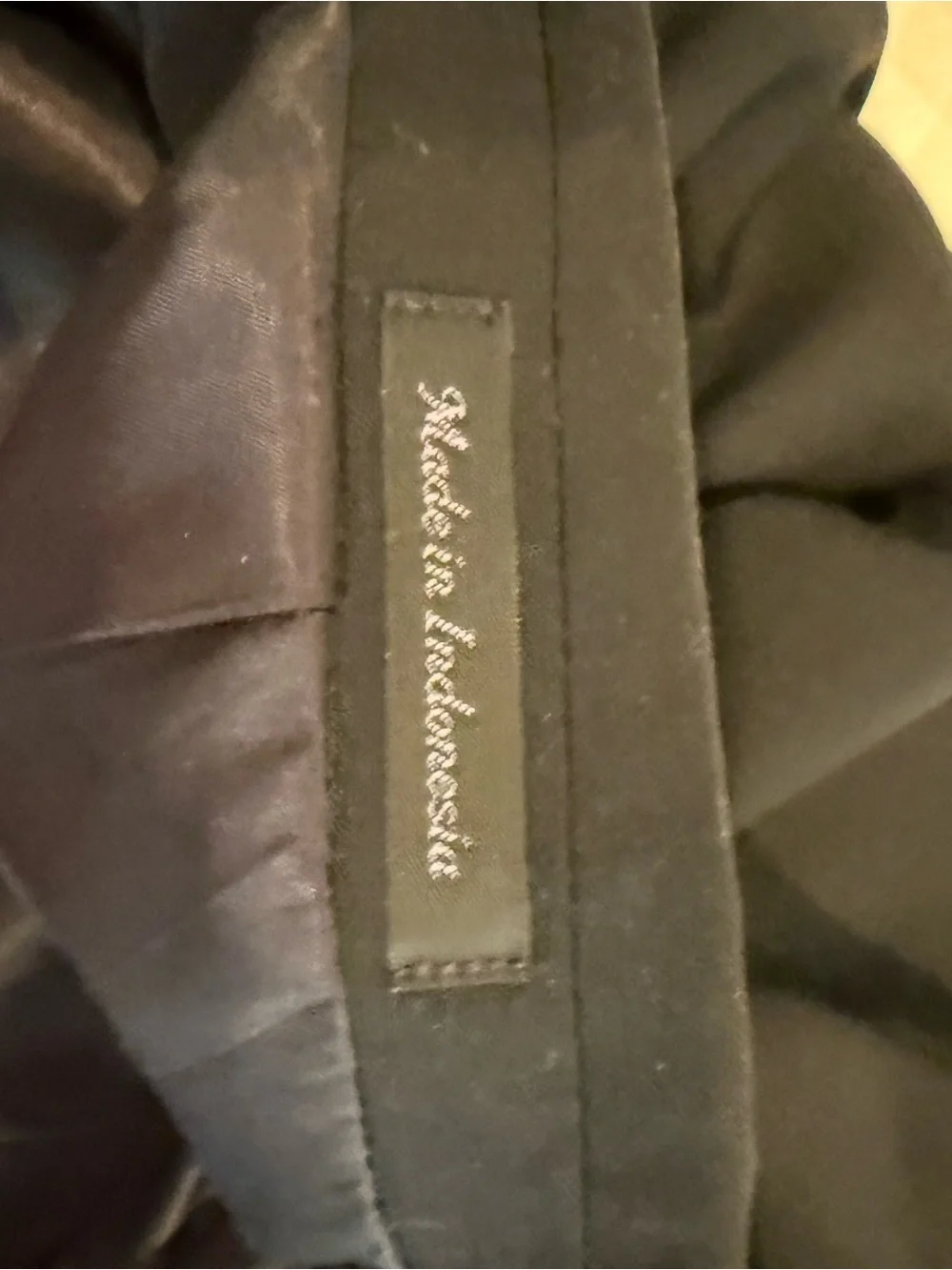 Calvin Klein Men’s Black Wool Suit